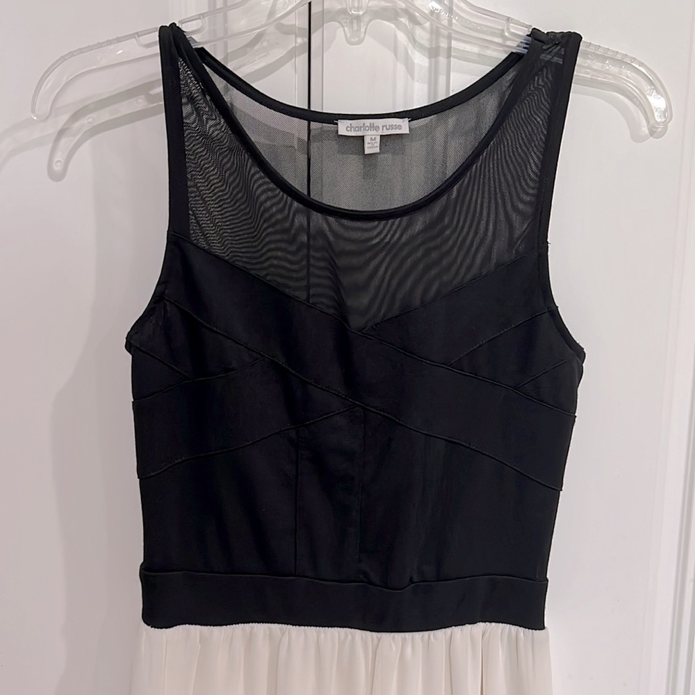 Sheer Back Maxi Dress - Picture 3 of 12